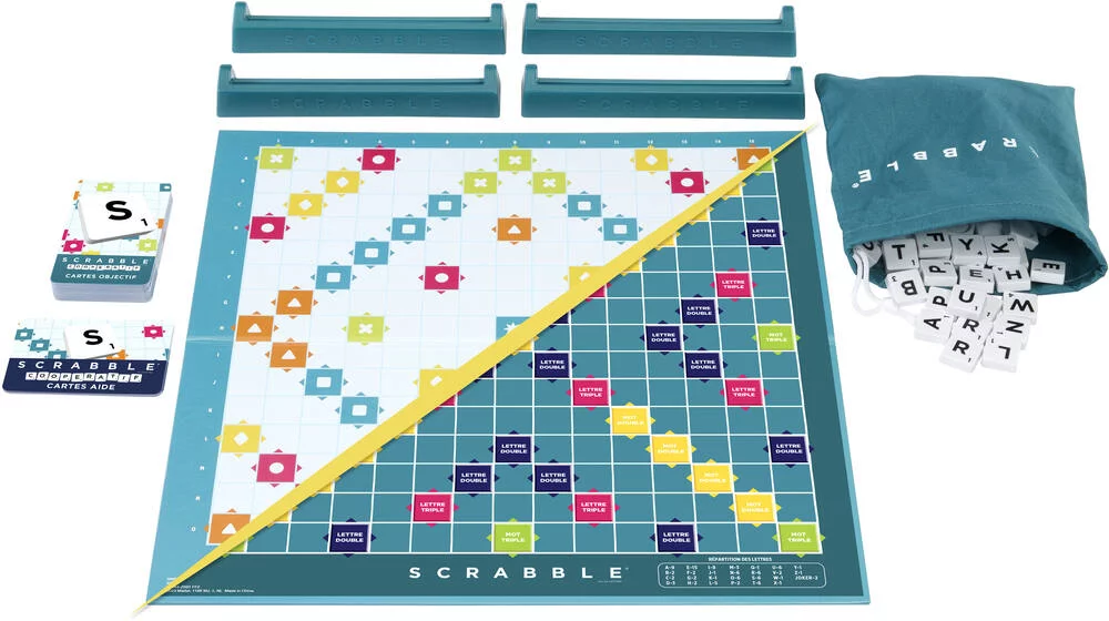 SCRABBLE CLASSIQUE 2 EN 1