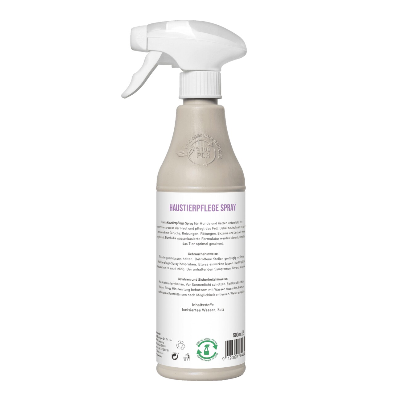Envira Haustierpflege Spray für Hunde & Katzen (500ml)