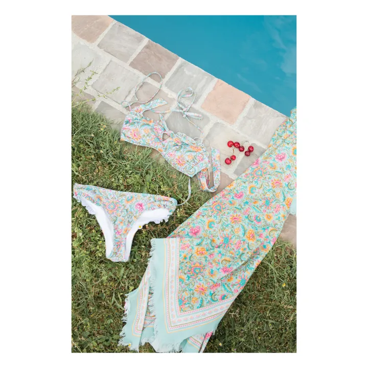 Louise Misha Bas de Maillot Baya Fibres Recyclées - Collection Femme | Bleu