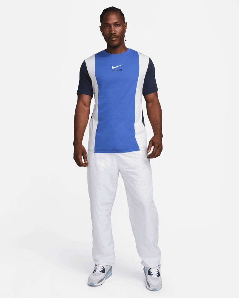 T-shirt Nike Sportswear Bleu & Blanc pour homme