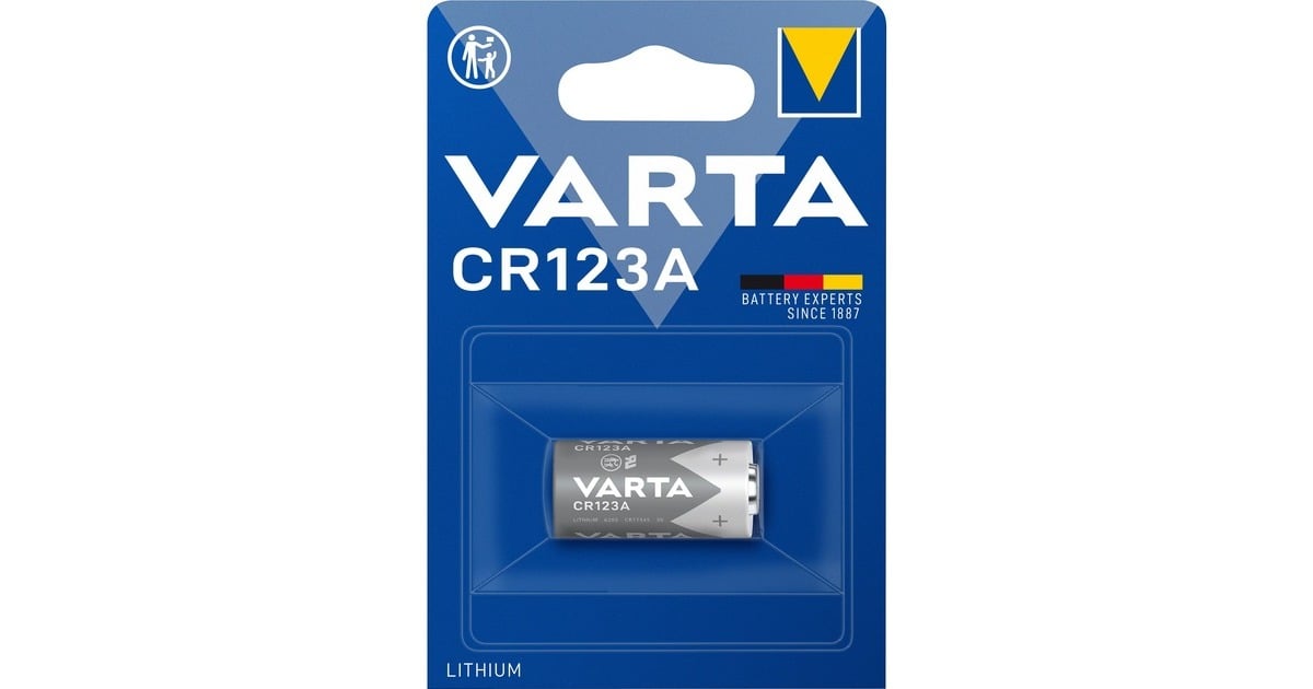 VARTALithium CR123A batterij
