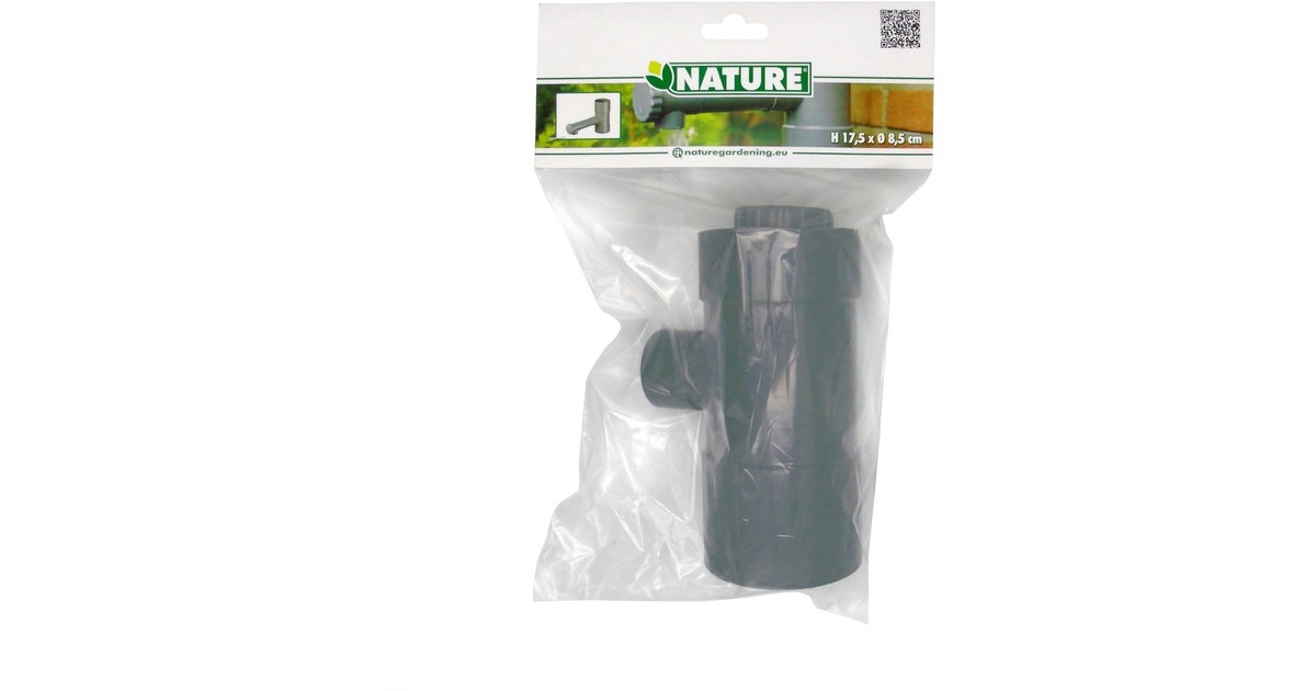 NatureRegentonvulautomaat met instelbare doorvoer waterkraan  (Grijs)