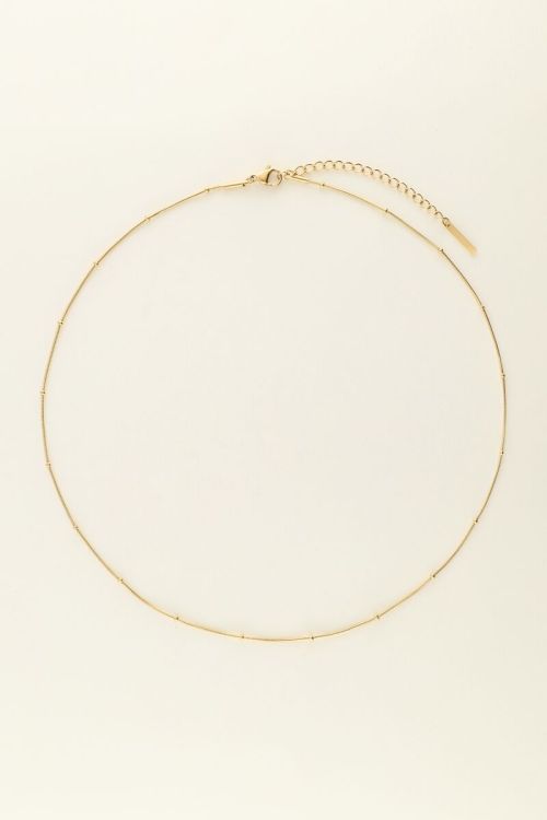 Ketting basic met bolletjes