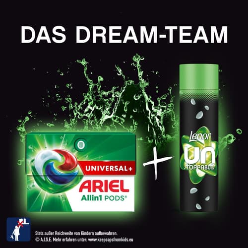 Lenor Unstoppables, Duft Von Ariel Wäscheparfüm