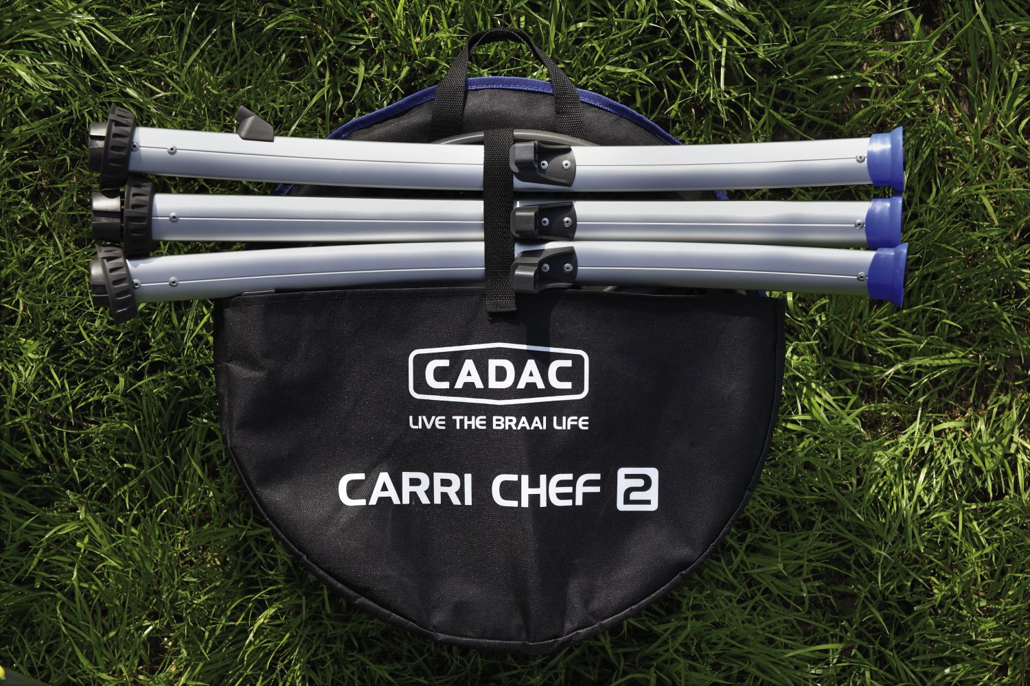 Gasgrill CarriChef 50 BBQ/Plancha, 50mbar