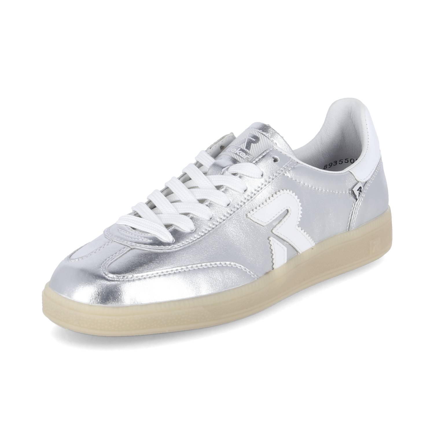 Rieker Low Sneaker - silber/platin