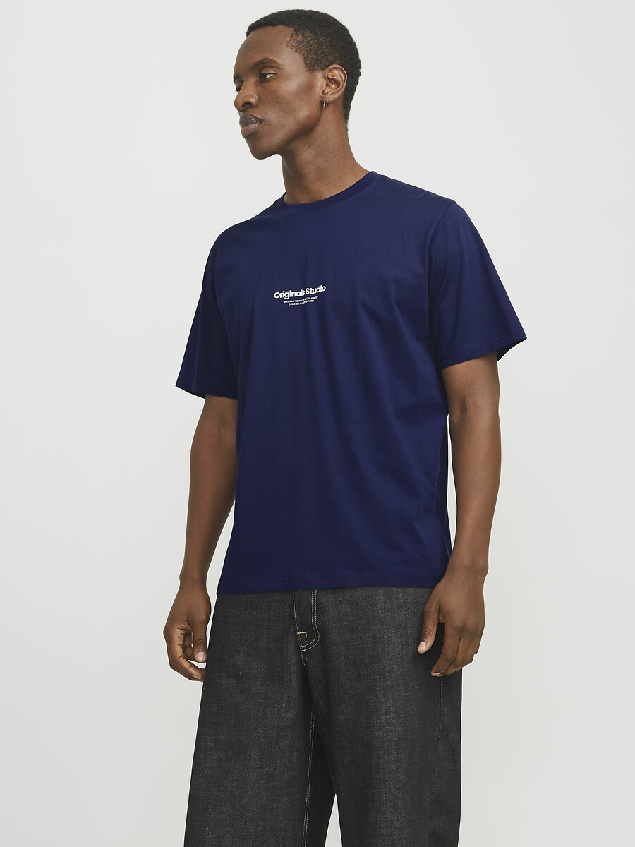 JACK & JONES<br>Camiseta com hals redondos e logotipo