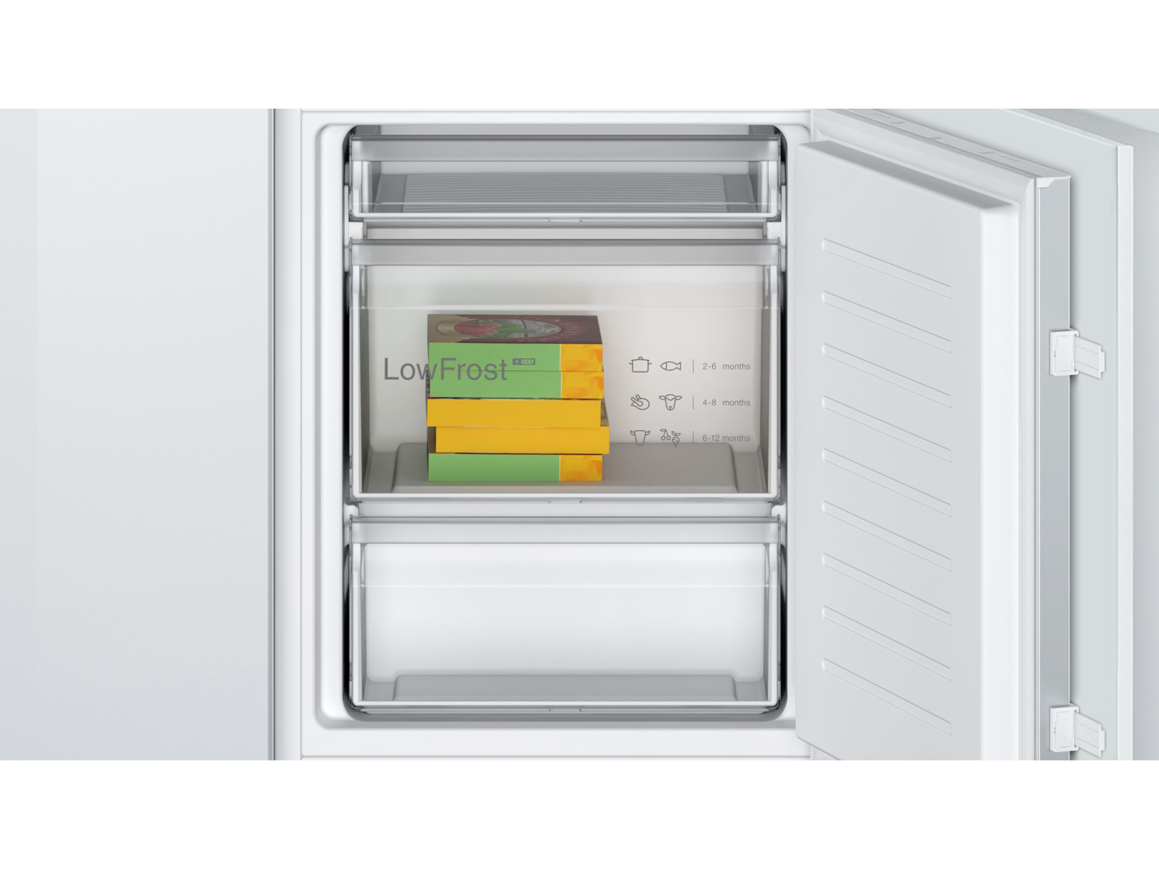 COMBINADO DE ENCASTRE BOSCH KIV86VSE0 LOWFROST 269 LITROS