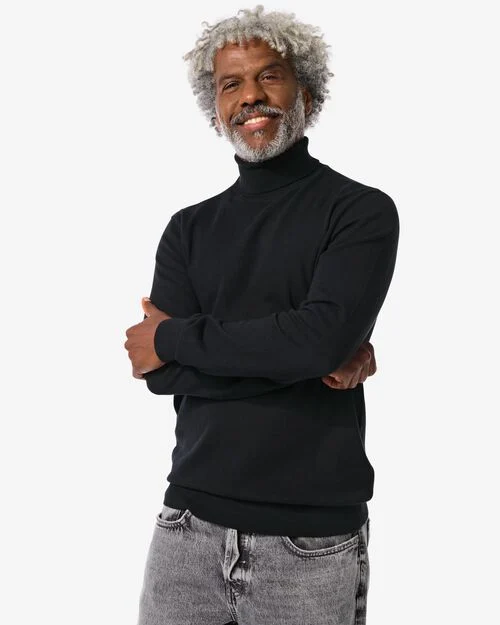pull pour homme  noir