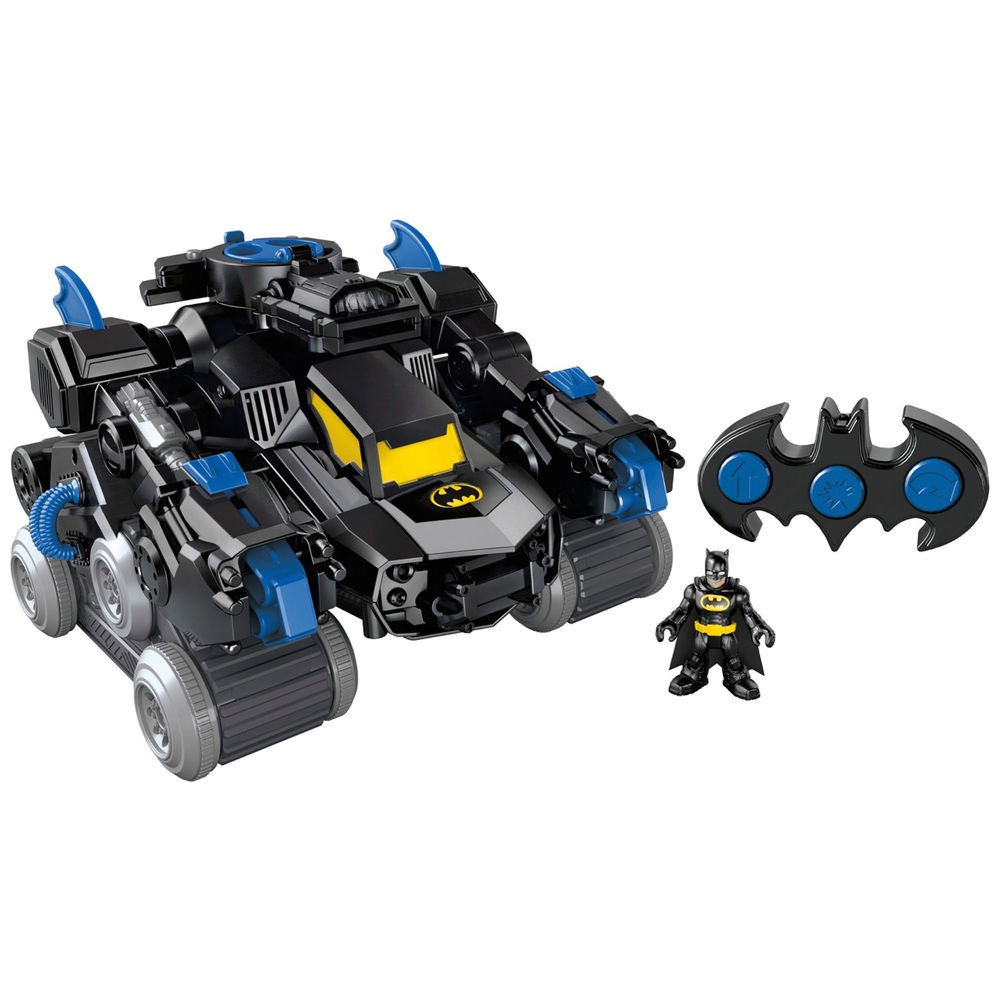 Imaginext DC Super Friends ferngesteuerter, transformierbarer Batbot