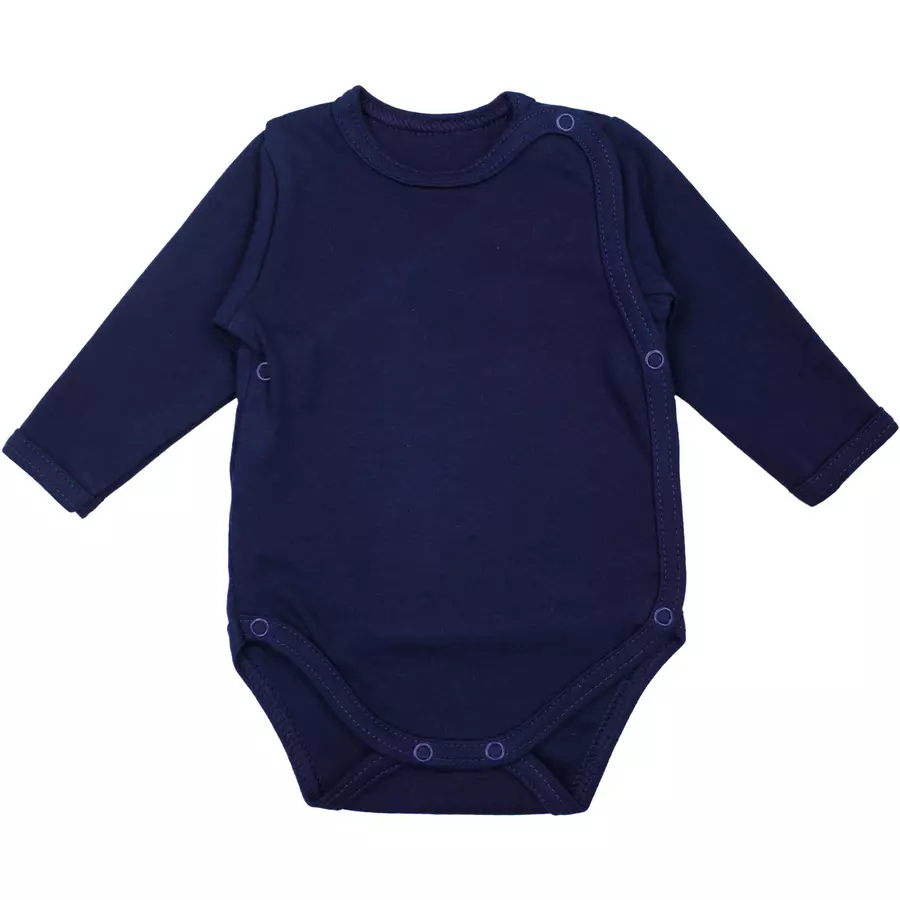 TupTam Baby Langarm Wickelbody 5er Pack grauweiß