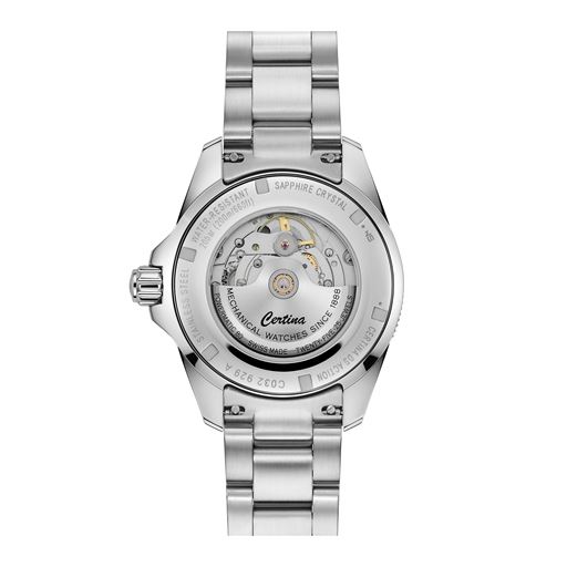 Certina DS Action GMT Powermatic 80 C032.929.11.051.00 Herreur, Black/Green, 41 mm