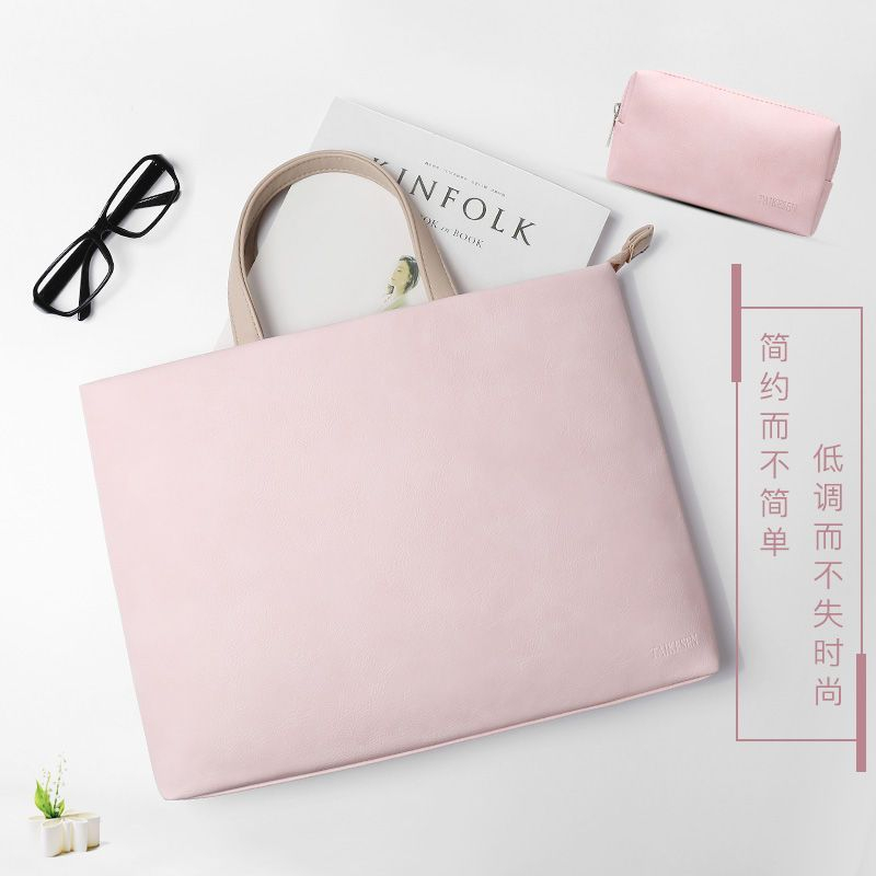 Skyglow - Laptoptas van imitatieleer