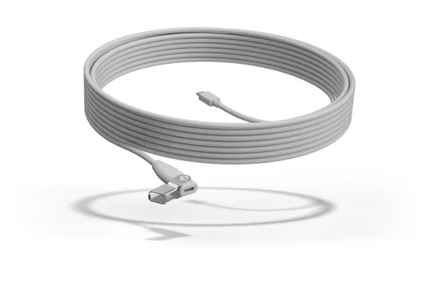 Logitech Rally Mic Pod Extension Cable - Forlængerkabel til mikrofon - 10 m - plenum - for Rally Mic Pod; Rally Bar, Bar Mini, Plus; Room Solution Large
