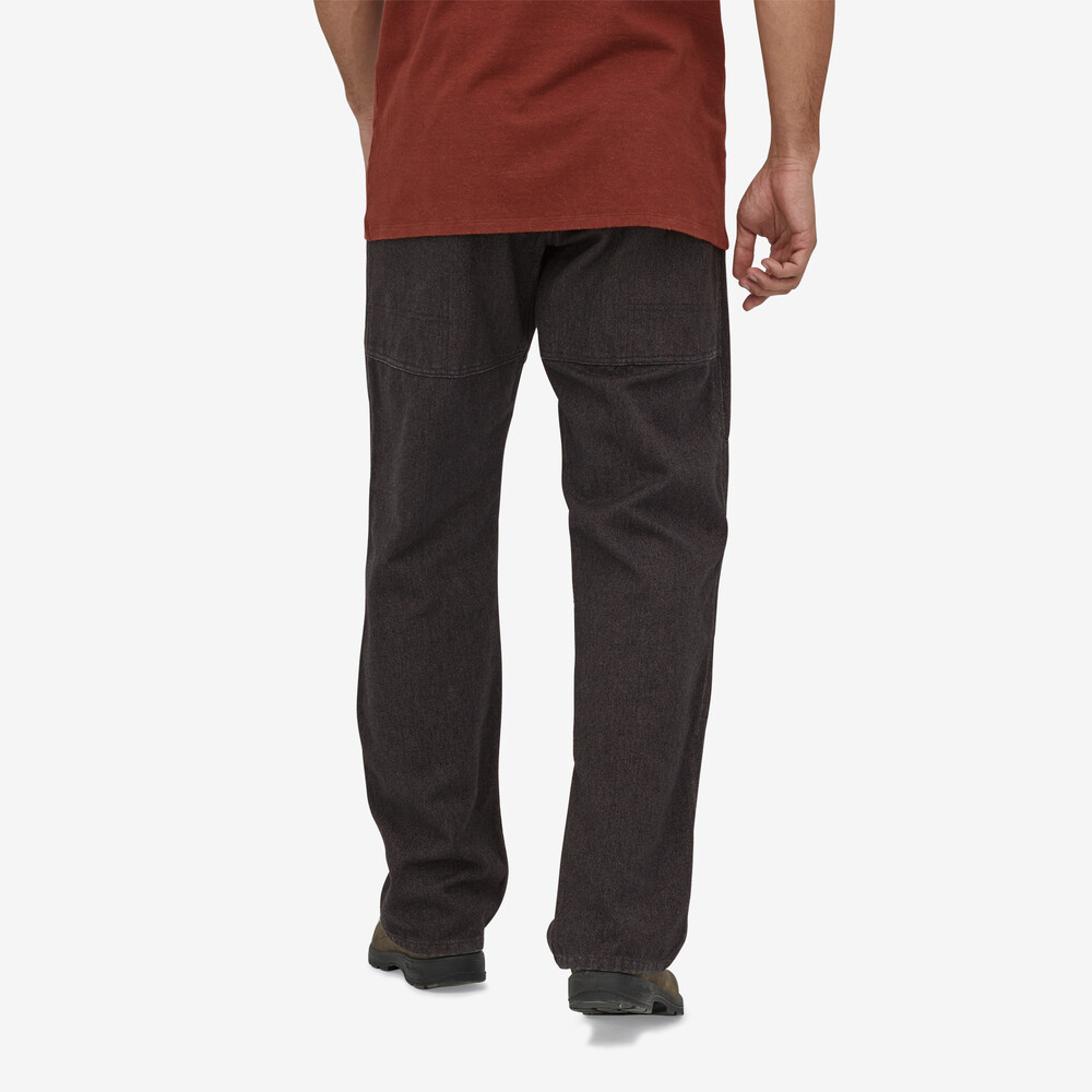 Iron Forge Herren-Hose aus Hanf-Canvas mit doppeltem Knie – Lang