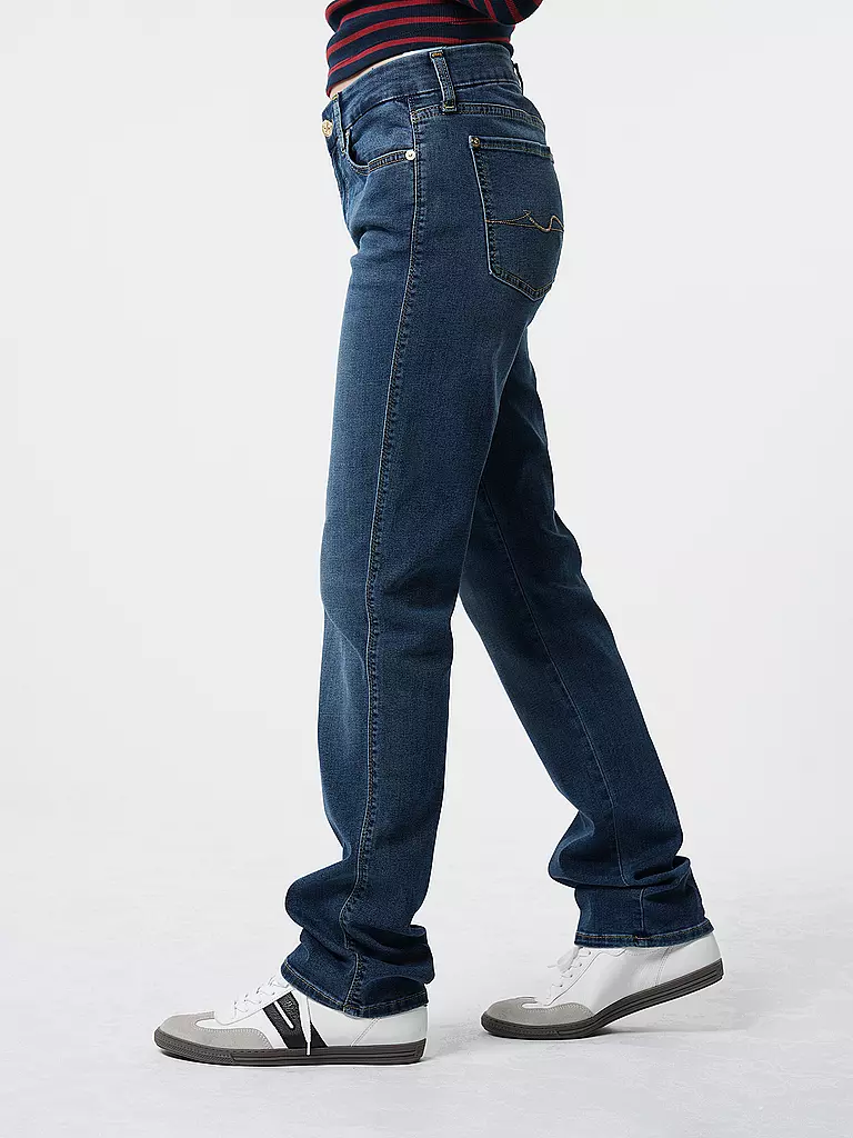7 FOR ALL MANKIND Jeans Straight Fit KIMMIE  blau