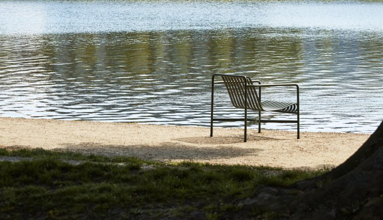 Hay Palissade Low fauteuil Olive