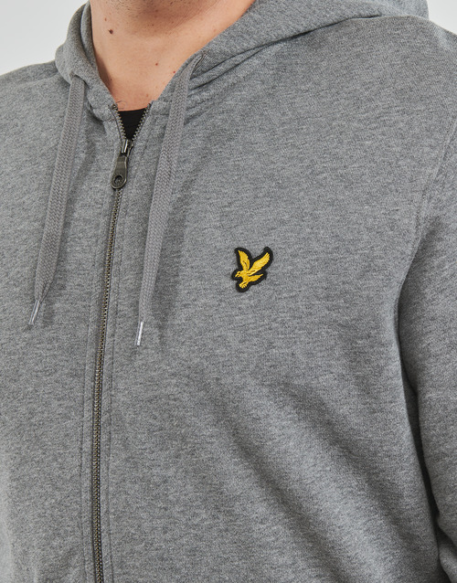 Lyle & Scott - ZIP THROUGH HOODIE - Gris