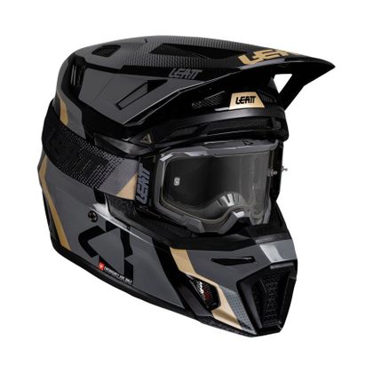 Casque cross Leatt 8.5 avec masque 5.5 2025 - Noir