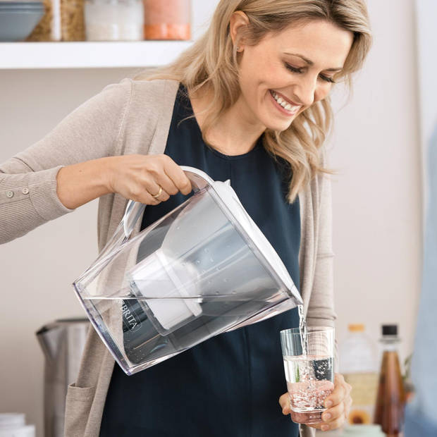 BRITA - Waterfilterkan - Marella Cool - 2,4L - Wit - incl. 1 MAXTRA PRO ALL-IN-1 filterpatroon