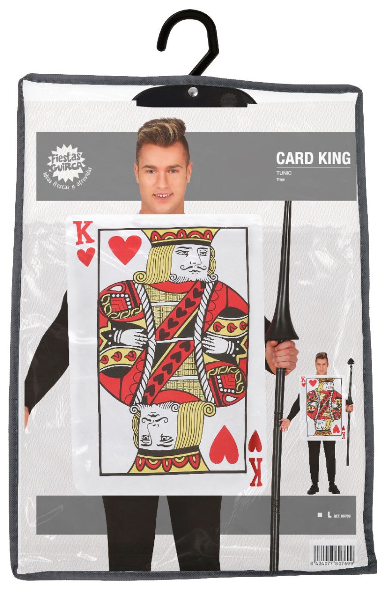 Harten Koning Kostuum L