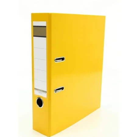 Livepac Office Caribic Glanz-Ordner DIN A4, 75 mm breit, gelb, 10 Stück