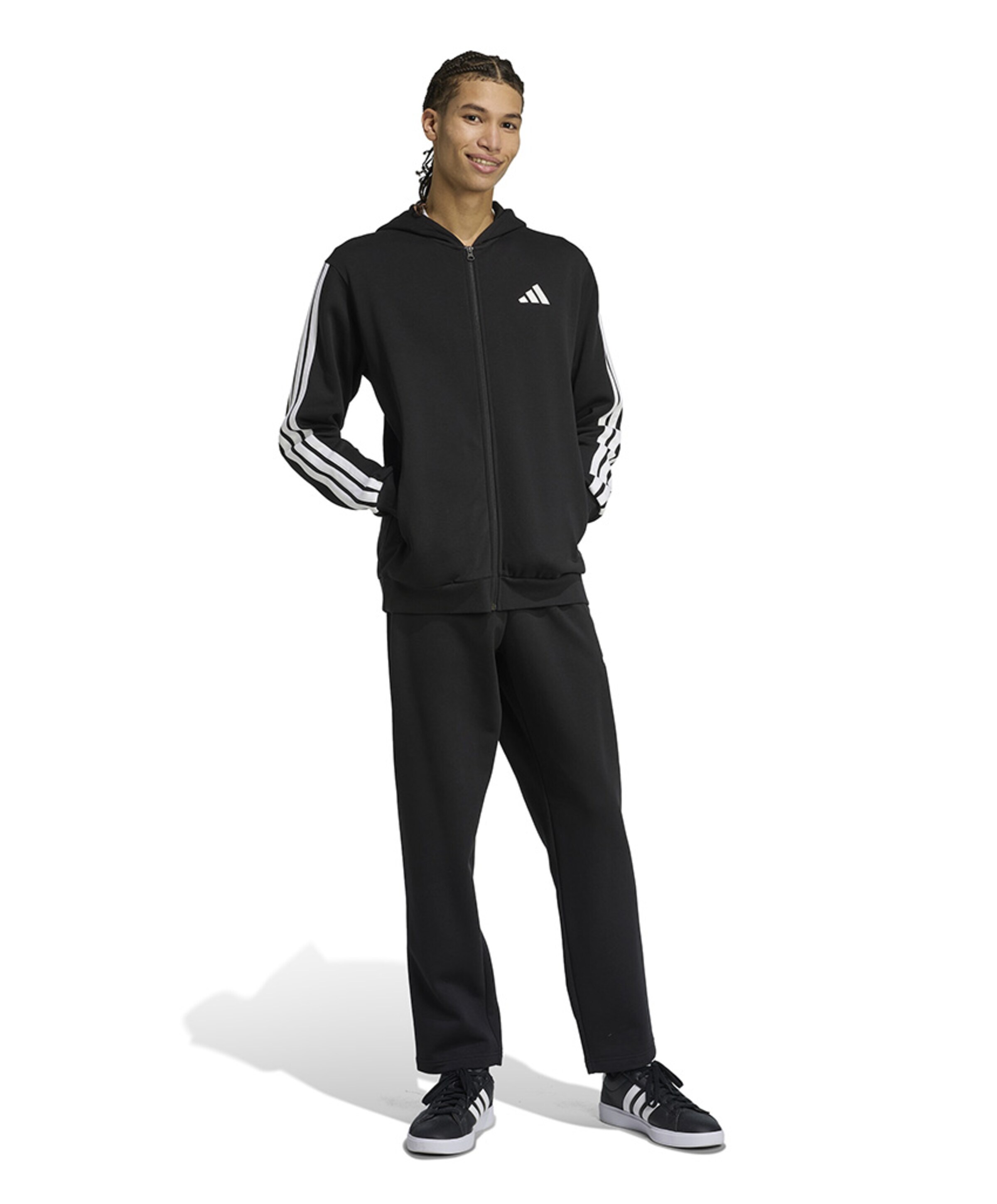 Adidas Heren trainingspak zwart