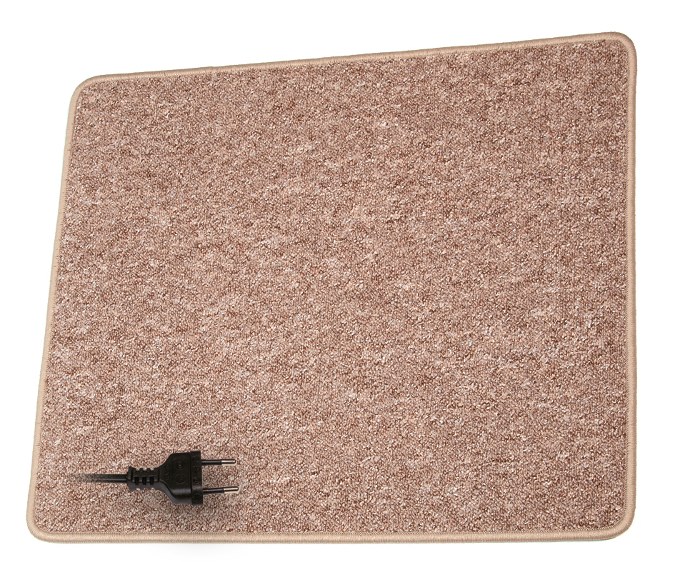 Pro Car Heizteppich Palais 230 V 80 x 40 cm hellbraun