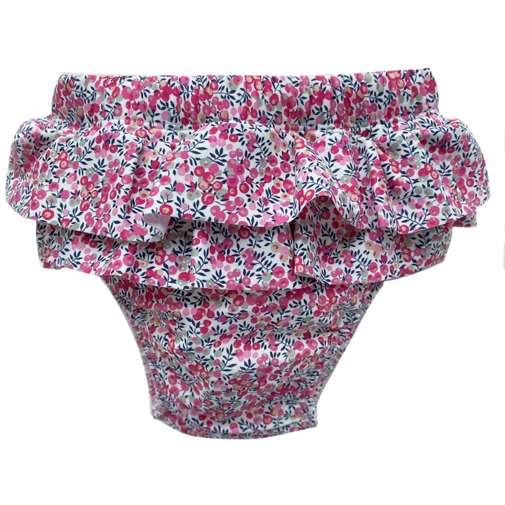 Køb Petit Crabe Wiltshire Bud Ida Babybadebukser - Lavet af Liberty© Stof