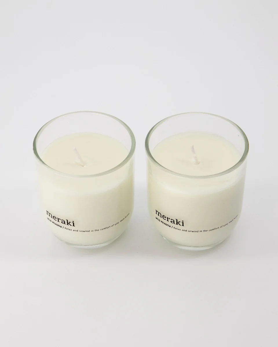 Meraki  Duftlys - wild Meadow - 2 stk