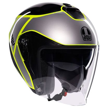 Casque AGV IRIDES - DAVAO - Noir / Jaune