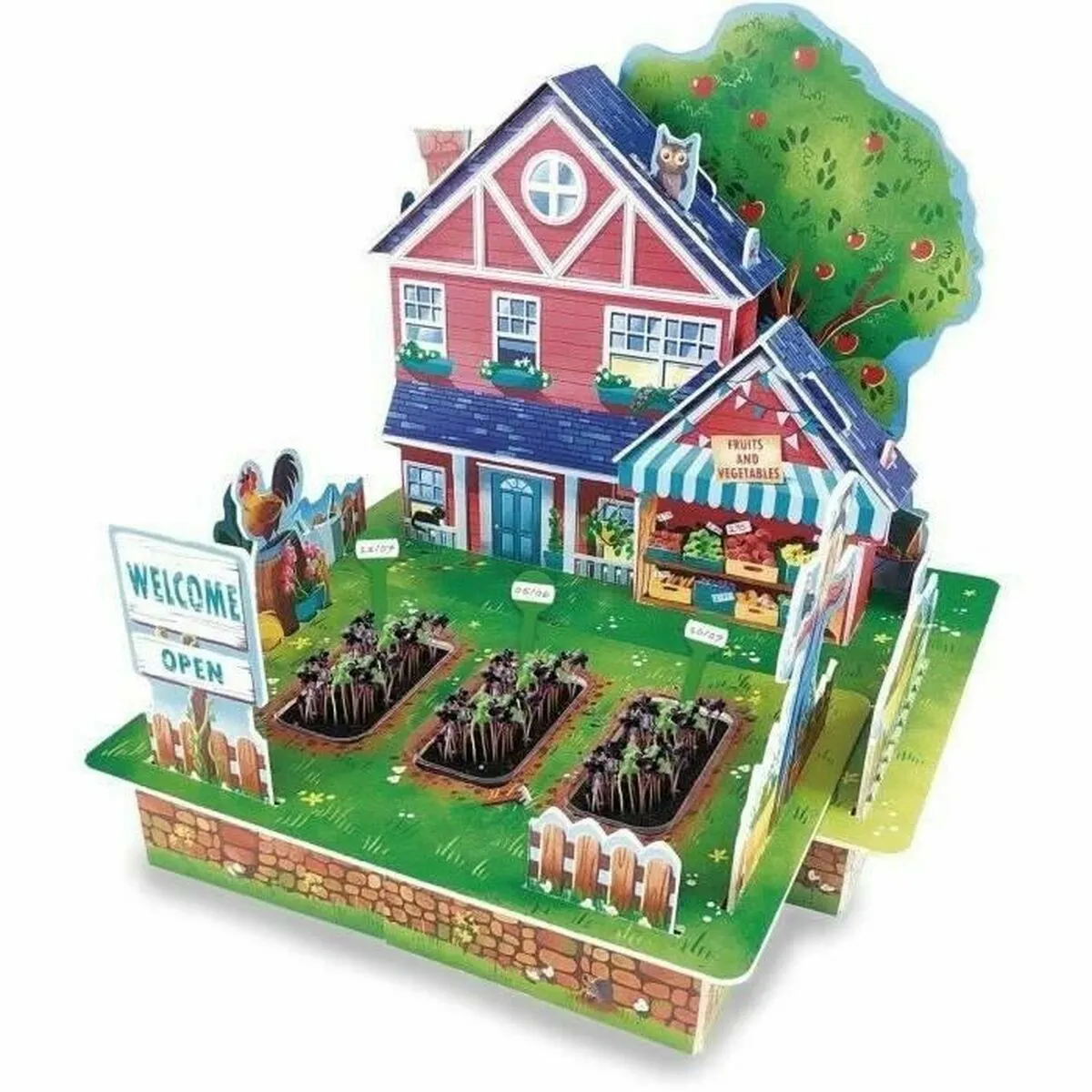 Educa Borras Puzzle 3D Educa Dream Gardens 2in1