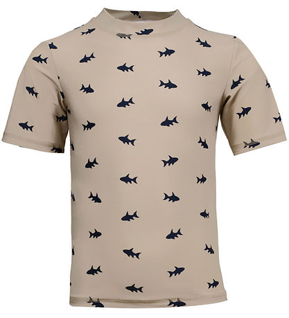 Petit Crabe Badeshirt - Milou - UV50+ - Sand Fish