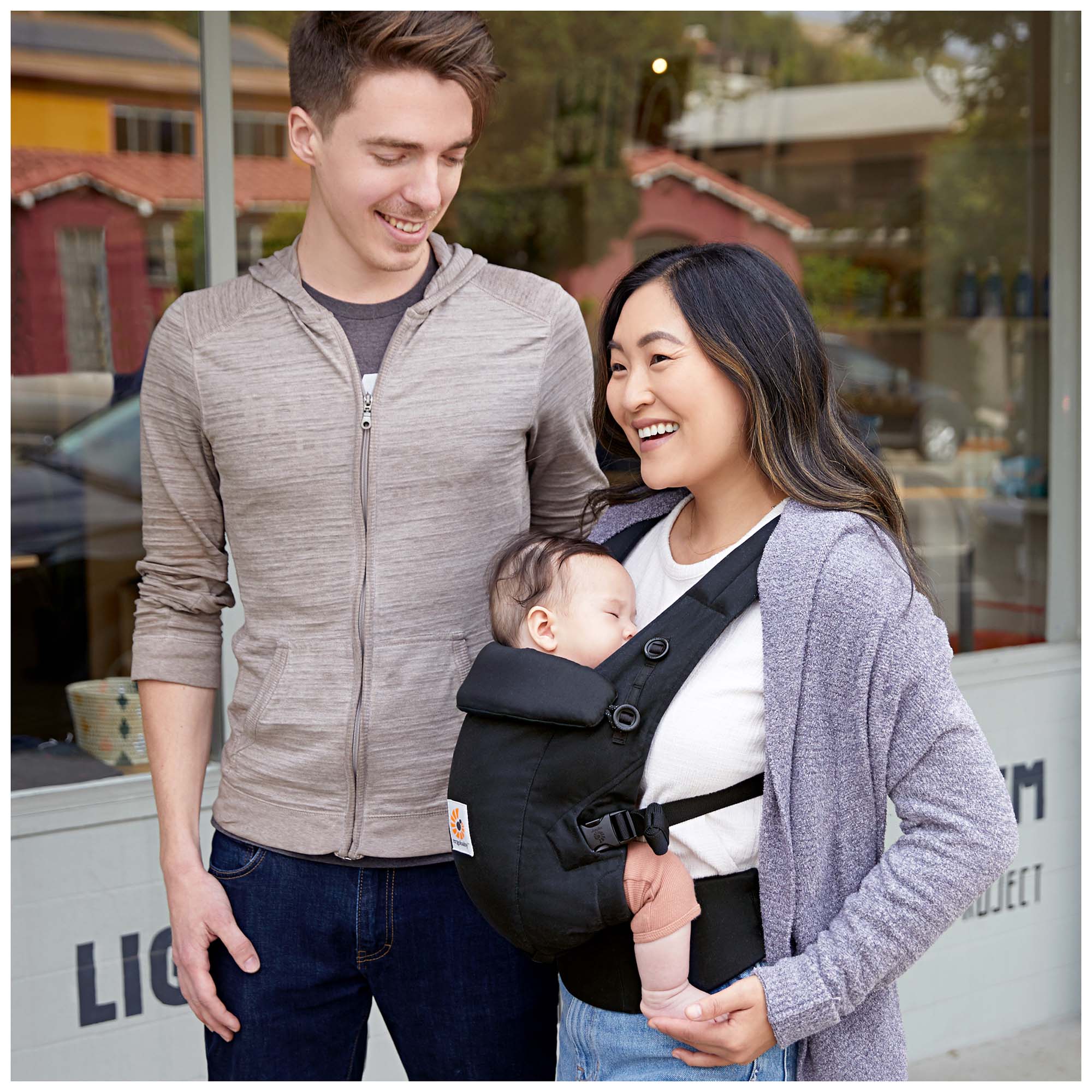 Ergobaby Adapt Soft Touch Cotton draagzak Onyx Black