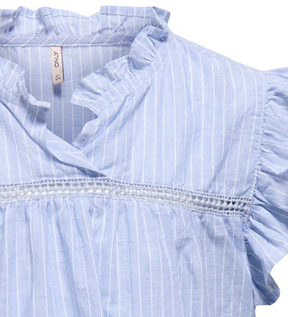 Kids Only T-Shirt - KogDaimi - Kaschmir Blue/White