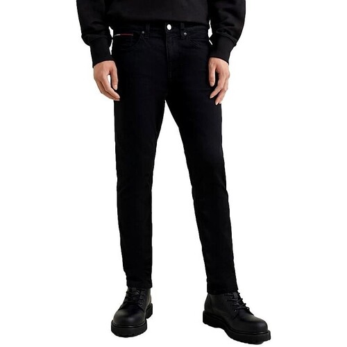 Tommy Jeans - VAQUEROS AJUSTADOS HOMBRE DM0DM09559 Negro