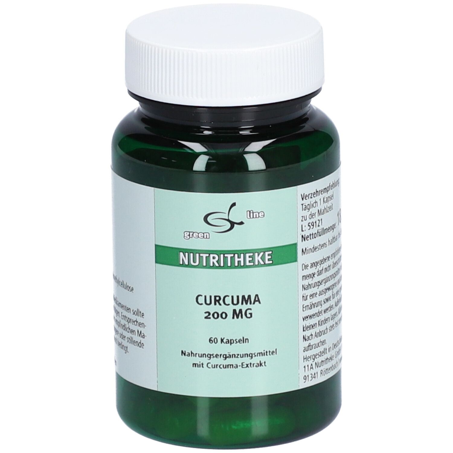 green line NUTRITHEKE Curcuma Kapseln