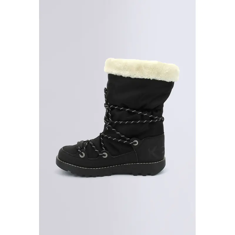 KICK NEOSNOW NOIR BOTTINES Nylon Femme