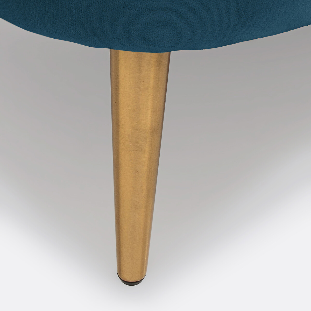 LA REDOUTE INTERIEURS<br>Cadeira longa em fluweel, links, Leone