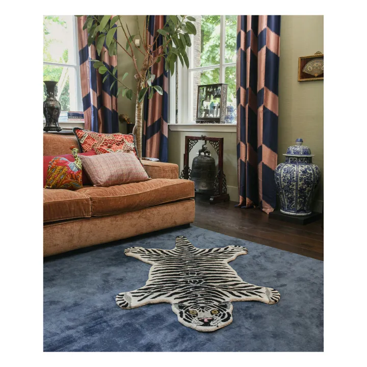 Doing Goods Tapis Tigre des neiges en laine | Ecru