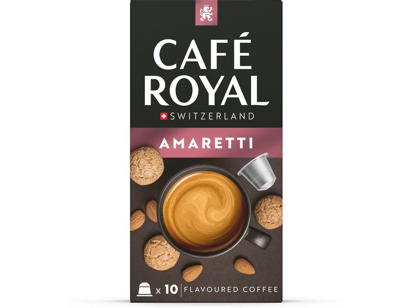 Café Royal Kaffeekapseln für Nespresso Amaretti 100 Stück Kaffeekapseln für Nespresso Maschinen