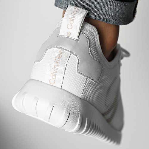 Baskets Sporty Runner SlipOn 0437 Bright White
