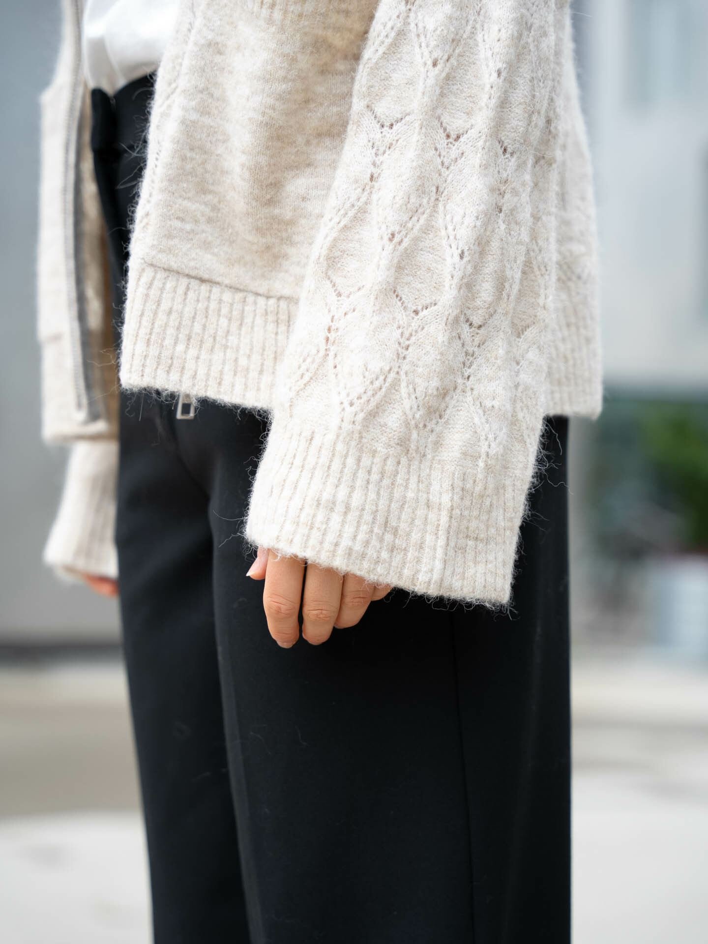 MSCH Copenhagen MSCH Copenhagen Lessine Hope Zip Cardigan
