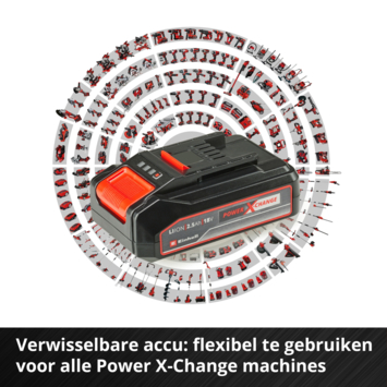 Einhell 18V startset accu 2.5Ah   oplader