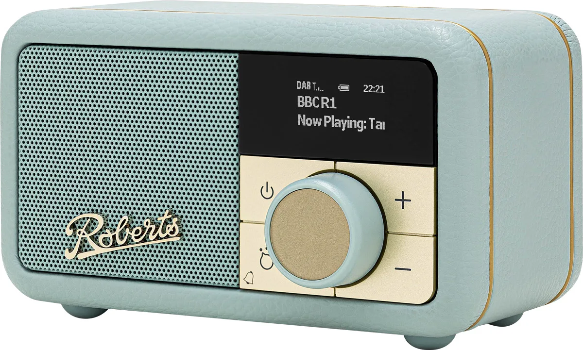 Roberts Revival Petite 2 Bleu ciel Enceintes Bluetooth portables
