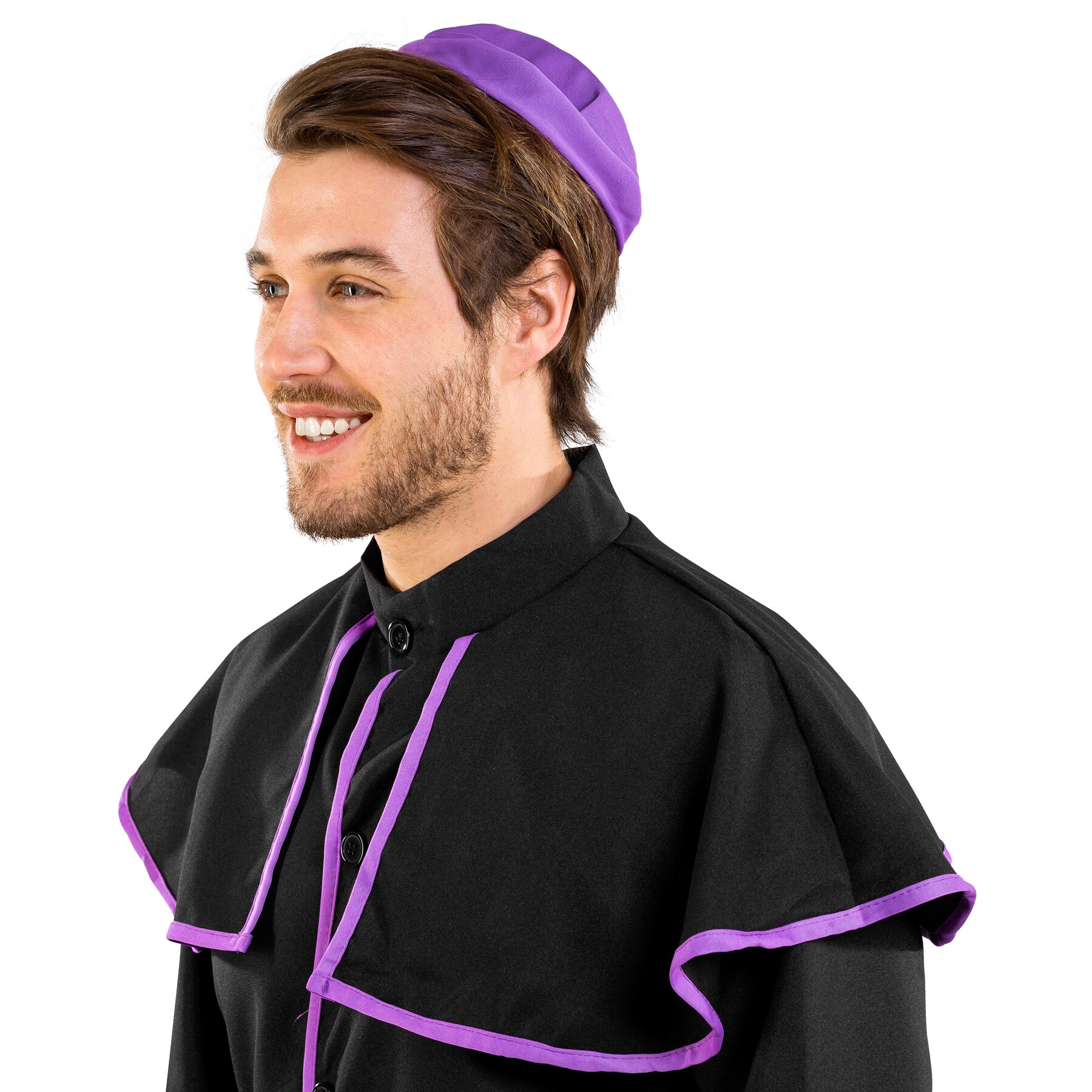 tectake® Herrenkostüm Priester Benedikt