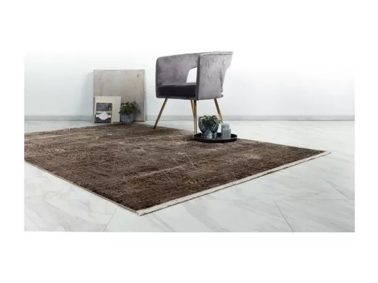 Tapis 230x160 cm – Design C109E coloris gris – Élégance et confort pour votre intérieur