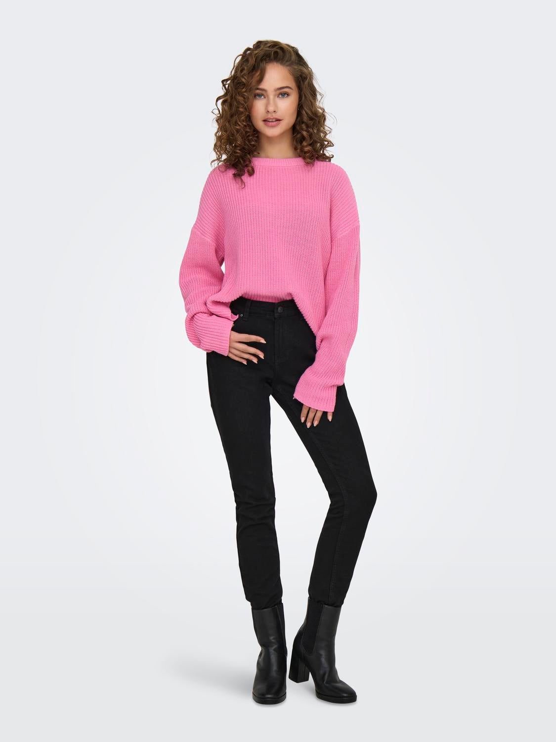 ONLLUNA Strickpullover Sachet Pink