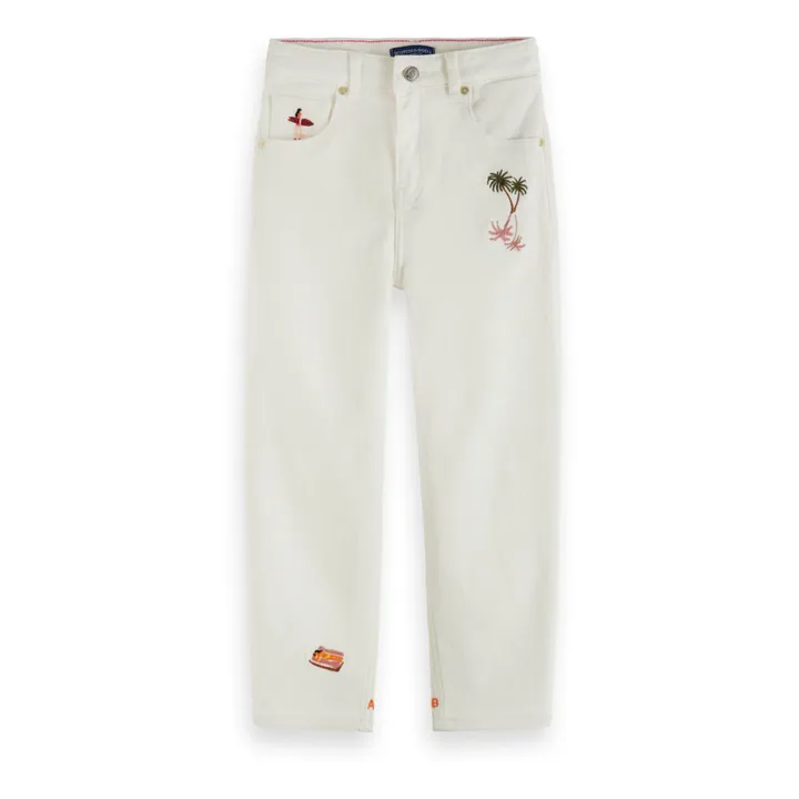 Scotch & Soda Jean The Tide Plage | Blanc