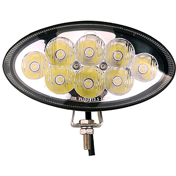 Sifam - Projecteur ovale 8 led 24w Noir